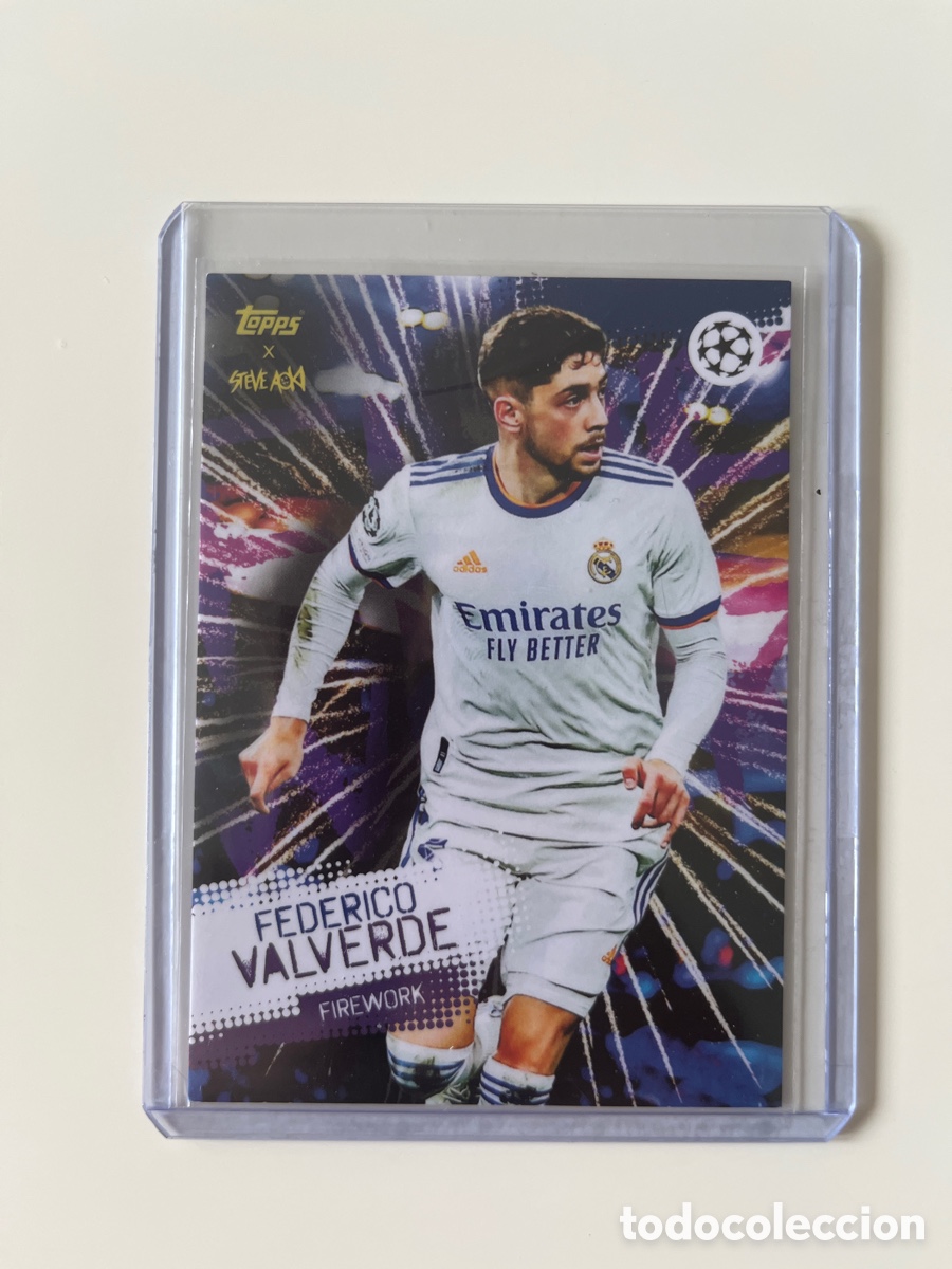 Cromos de f&uacute;tbol: Fede valverde firework