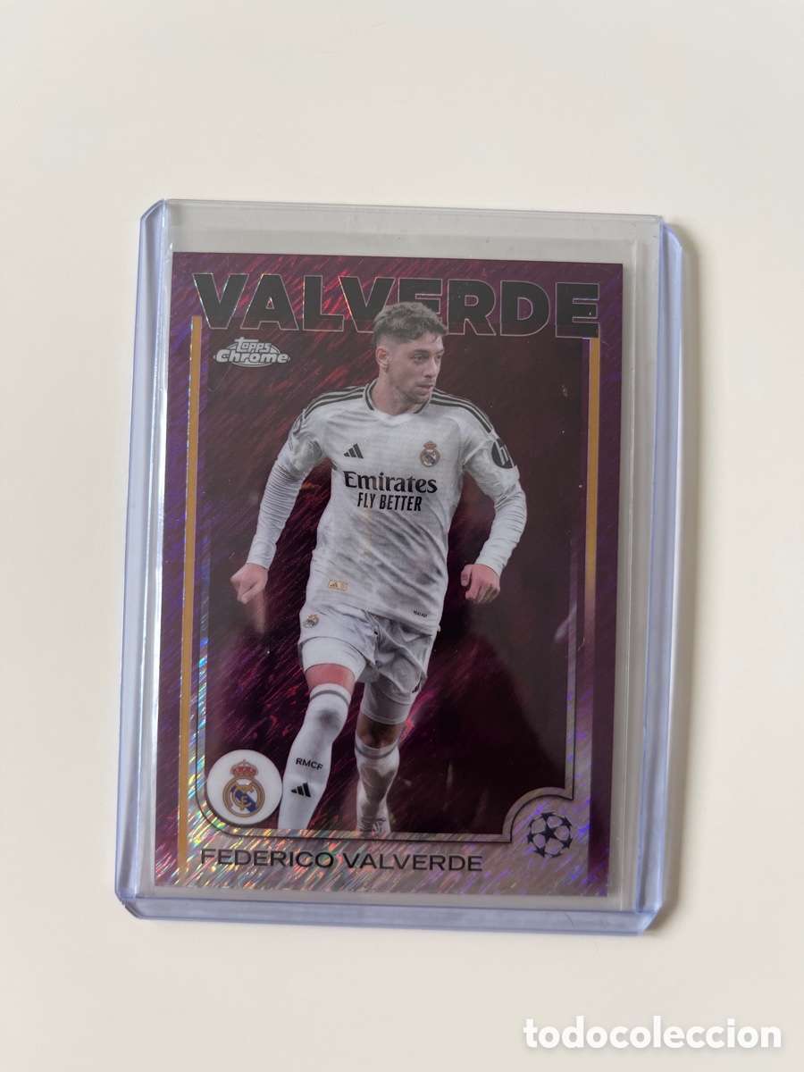 Cromos de f&uacute;tbol: Federico Valverde paralell