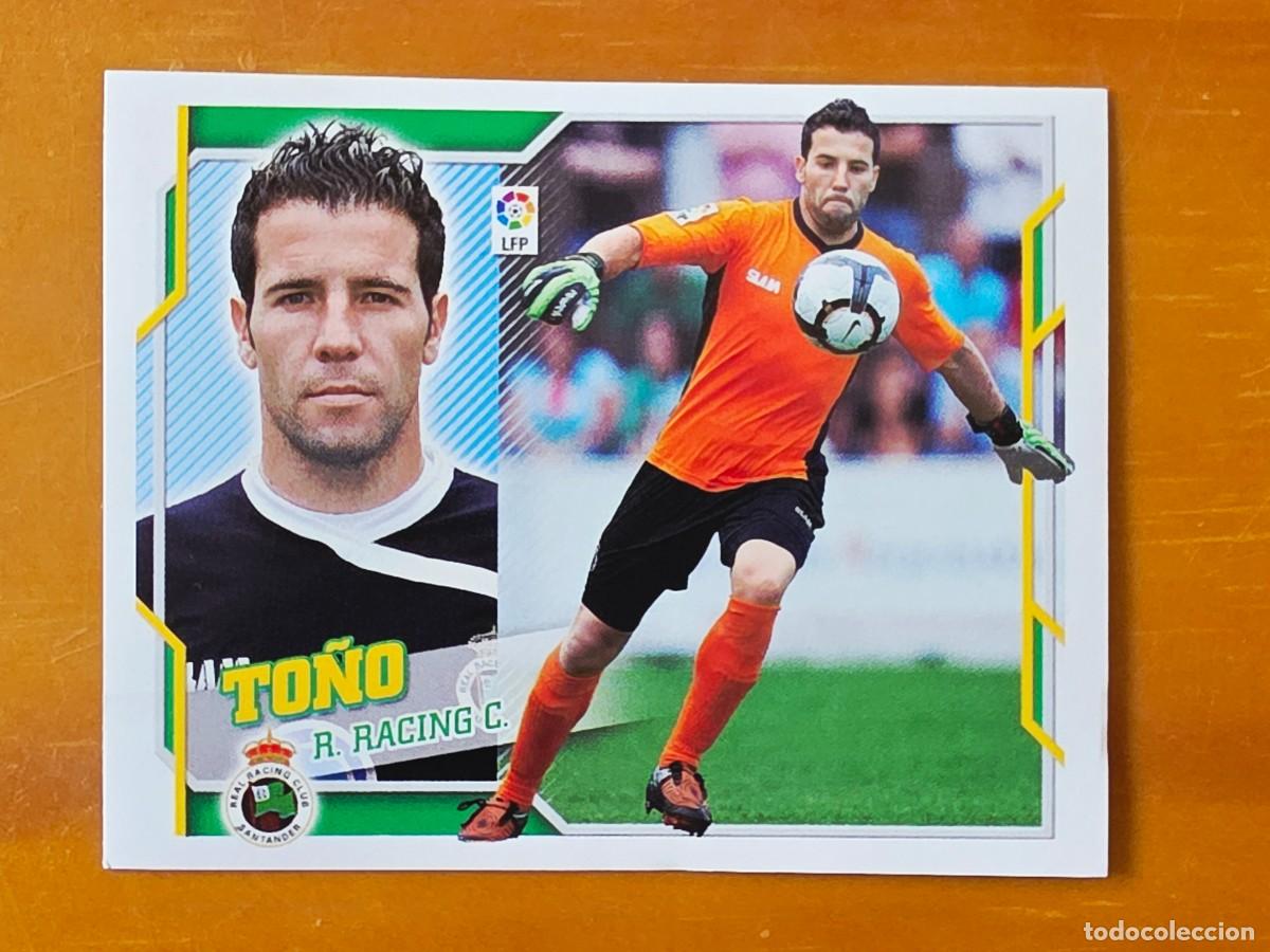 Cromos de f&uacute;tbol: 1 To&ntilde;o, Racing de Santander, Panini Ediciones Liga Este 2010 2011 10 11
