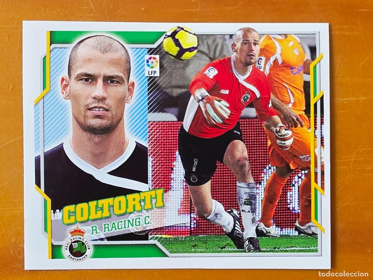 Cromos de f&uacute;tbol: 2 Coltorti, Racing de Santander, Panini Ediciones Liga Este 2010 2011 10 11