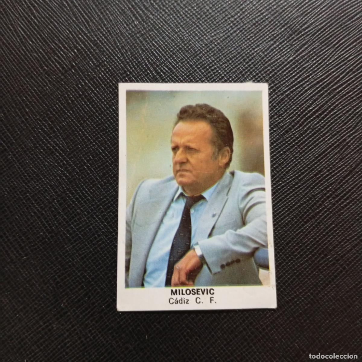 Cromos de f&uacute;tbol: MILOSEVIC CADIZ CANO 1983 1984 CROMO FUTBOL 83 84 LIGA - DESPEGADO - A25 PG18