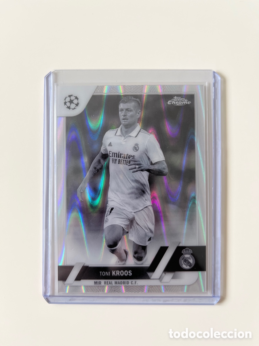 Cromos de f&uacute;tbol: Toni kroos topps chrome