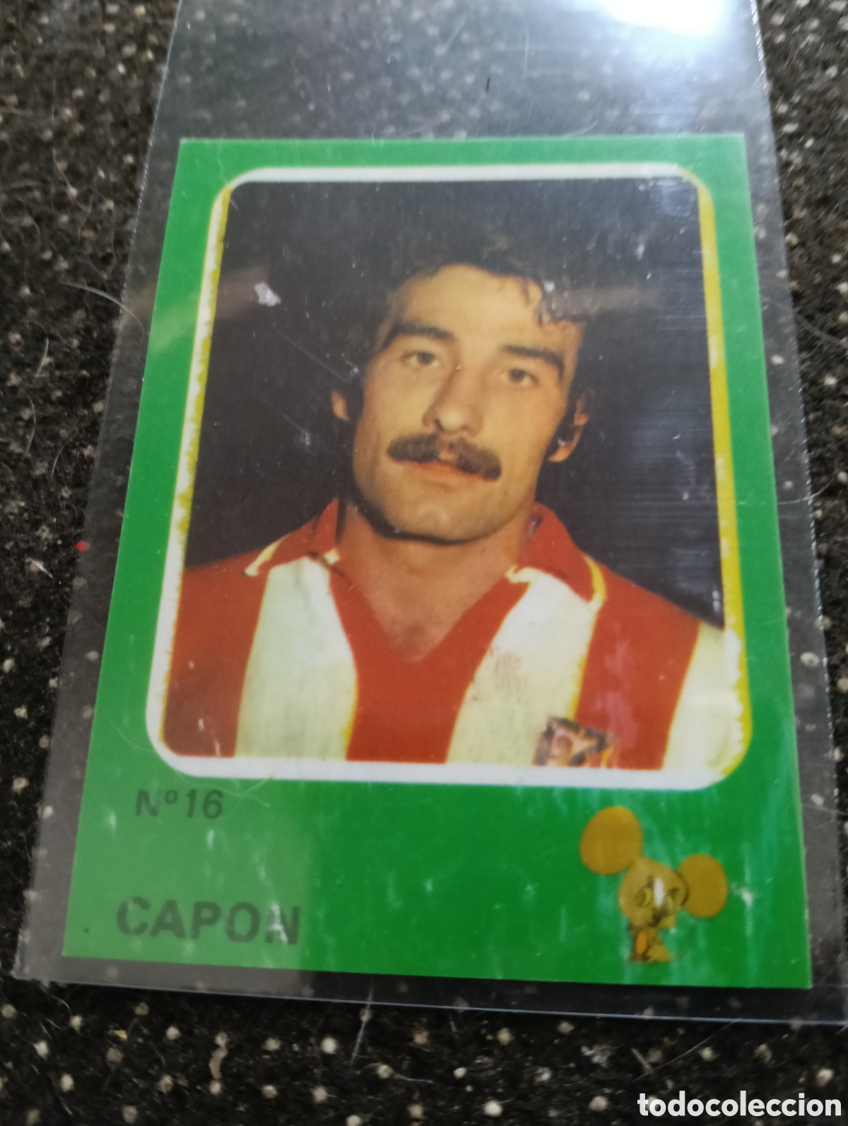 Cromos de f&uacute;tbol: CROMO DE CROPAN CRUYFF Y LOS COLOSOS DE ESTA LIGA N&ordm; 16 CAPON