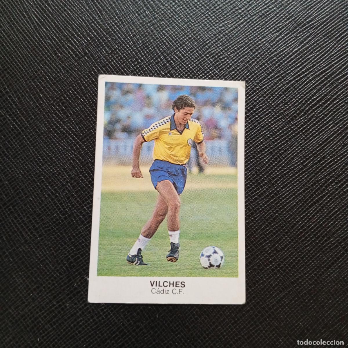 Cromos de f&uacute;tbol: VILCHES CADIZ CANO 1983 1984 CROMO FUTBOL 83 84 LIGA - DESPEGADO - A25 PG18