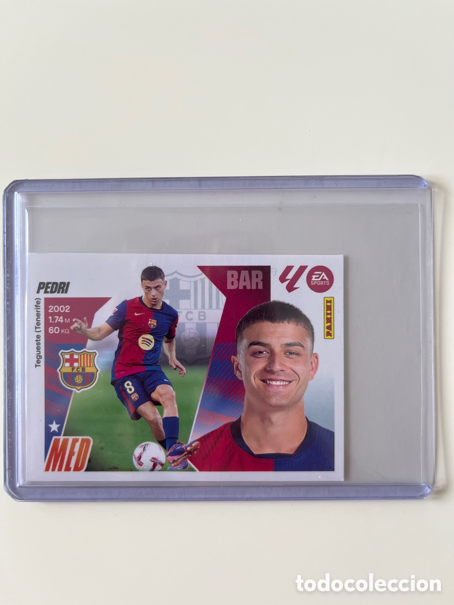 Cromos de f&uacute;tbol: Pedri FC Barcelona 25/26