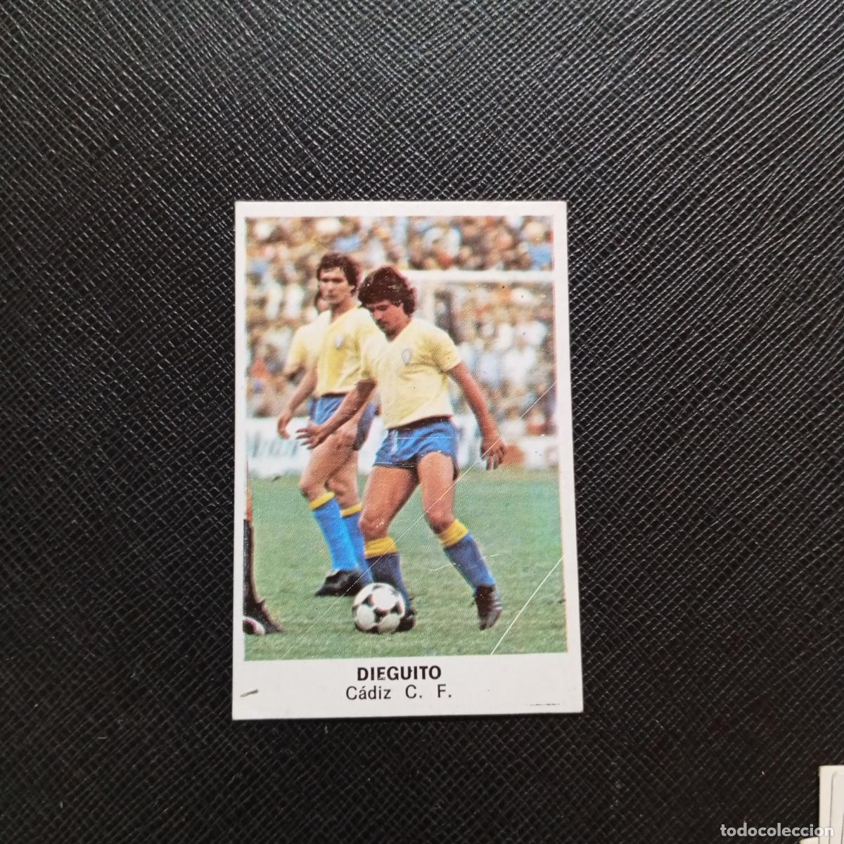Football Stickers: DIEGUITO CADIZ CANO 1983 1984 CROMO FUTBOL 83 84 LIGA - DESPEGADO - A25 PG19