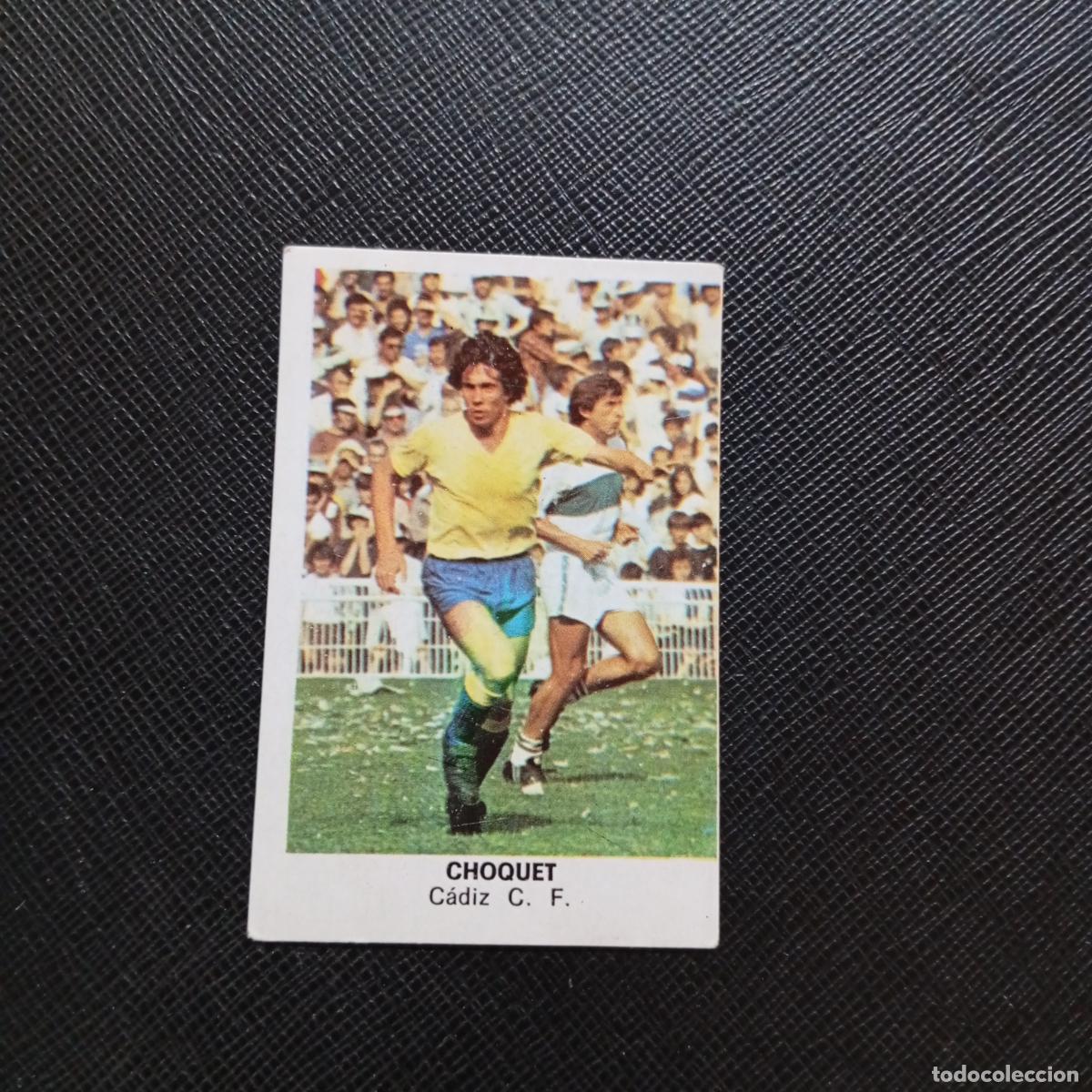 Cromos de f&uacute;tbol: CHOQUET CADIZ CANO 1983 1984 CROMO FUTBOL 83 84 LIGA - DESPEGADO - A25 PG20