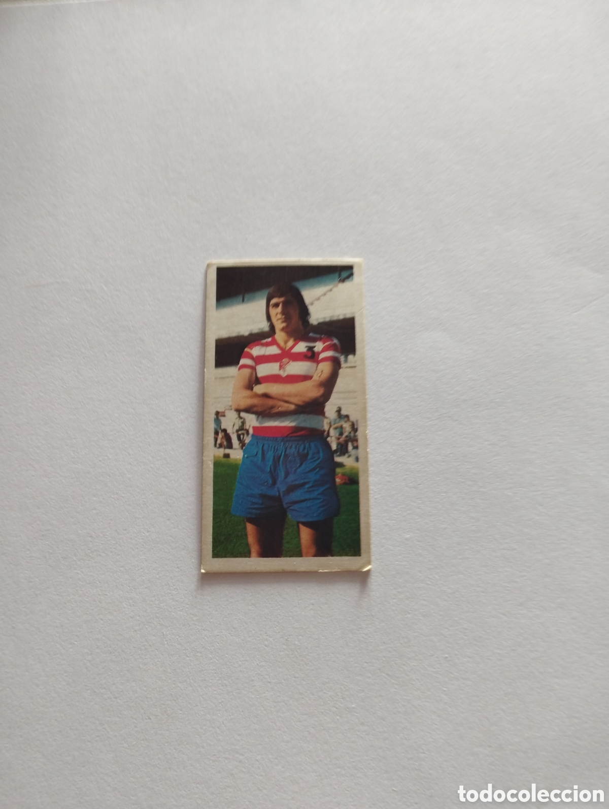 Fu&szlig;ball-Sticker: Cromo liga este 75/76 1975/1976 coloca garc&iacute;a blanco nuevo