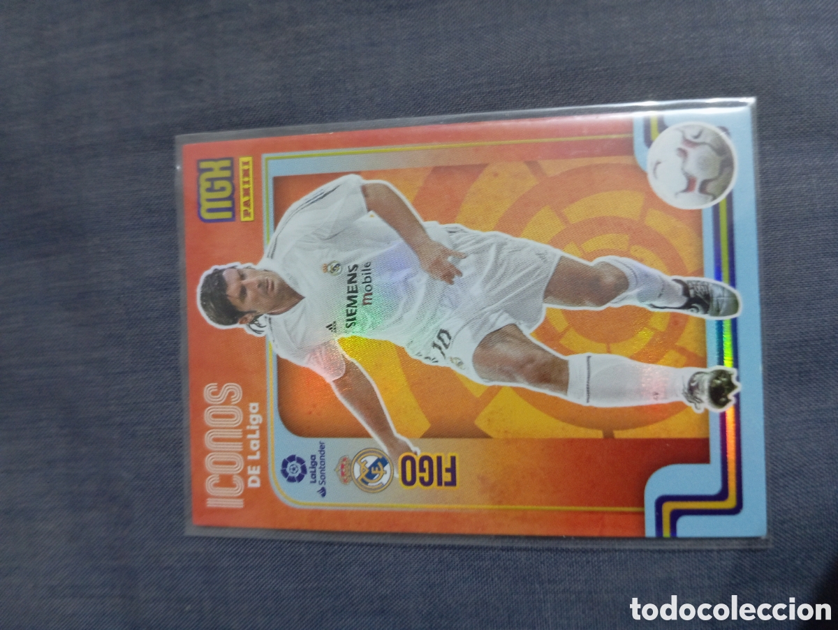 Fu&szlig;ball-Sticker: Figo Real Madrid ICONOS n&deg;417 / PANINI MEGACRACKS 2021/2022