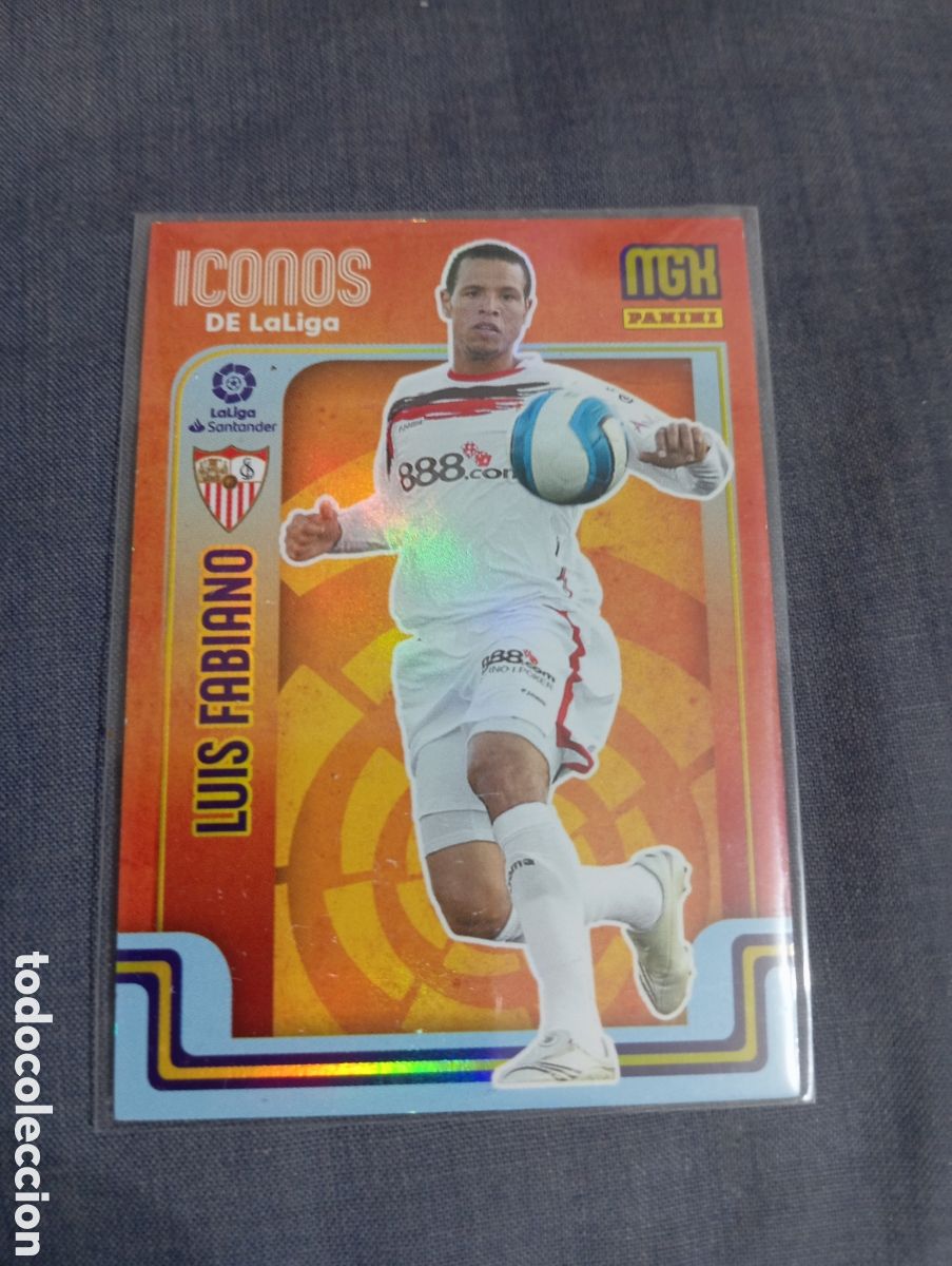 Cartes &agrave; collectionner de Football: Luis Fabiano Sevilla ICONOS n&deg;424 / PANINI MEGACRACKS 2021/2022