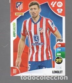 Football Stickers: CROMO DE XL ADRENALYN DE PANINI DEL A&Ntilde;O 2024 / 25 DEL ALETIC MADRID DEL AMPLIACI&Oacute;N N&ordm; 43 BIS