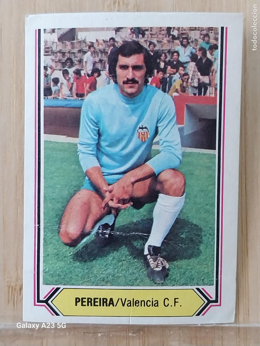 Fu&szlig;ball-Sticker: PEREIRA VALENCIA ED ESTE LIGA 1980 80 81 CROMO SIN PEGAR NUNCA ORIGINAL **
