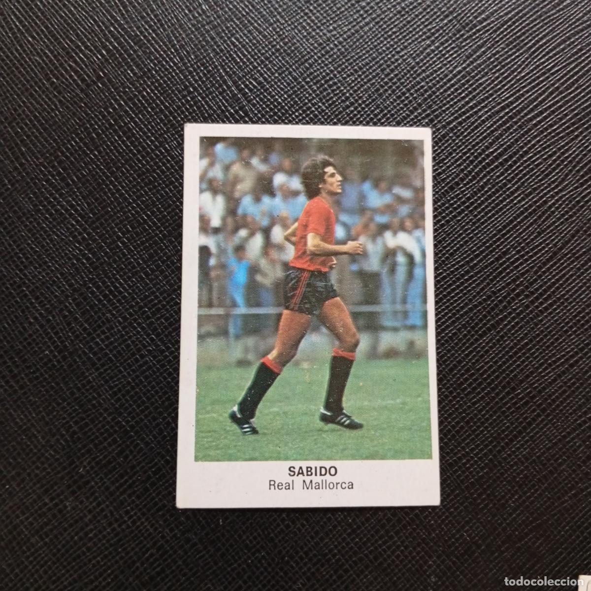 Cromos de f&uacute;tbol: SABIDO MALLORCA CANO 1983 1984 CROMO FUTBOL 83 84 LIGA - DESPEGADO - A25 PG23