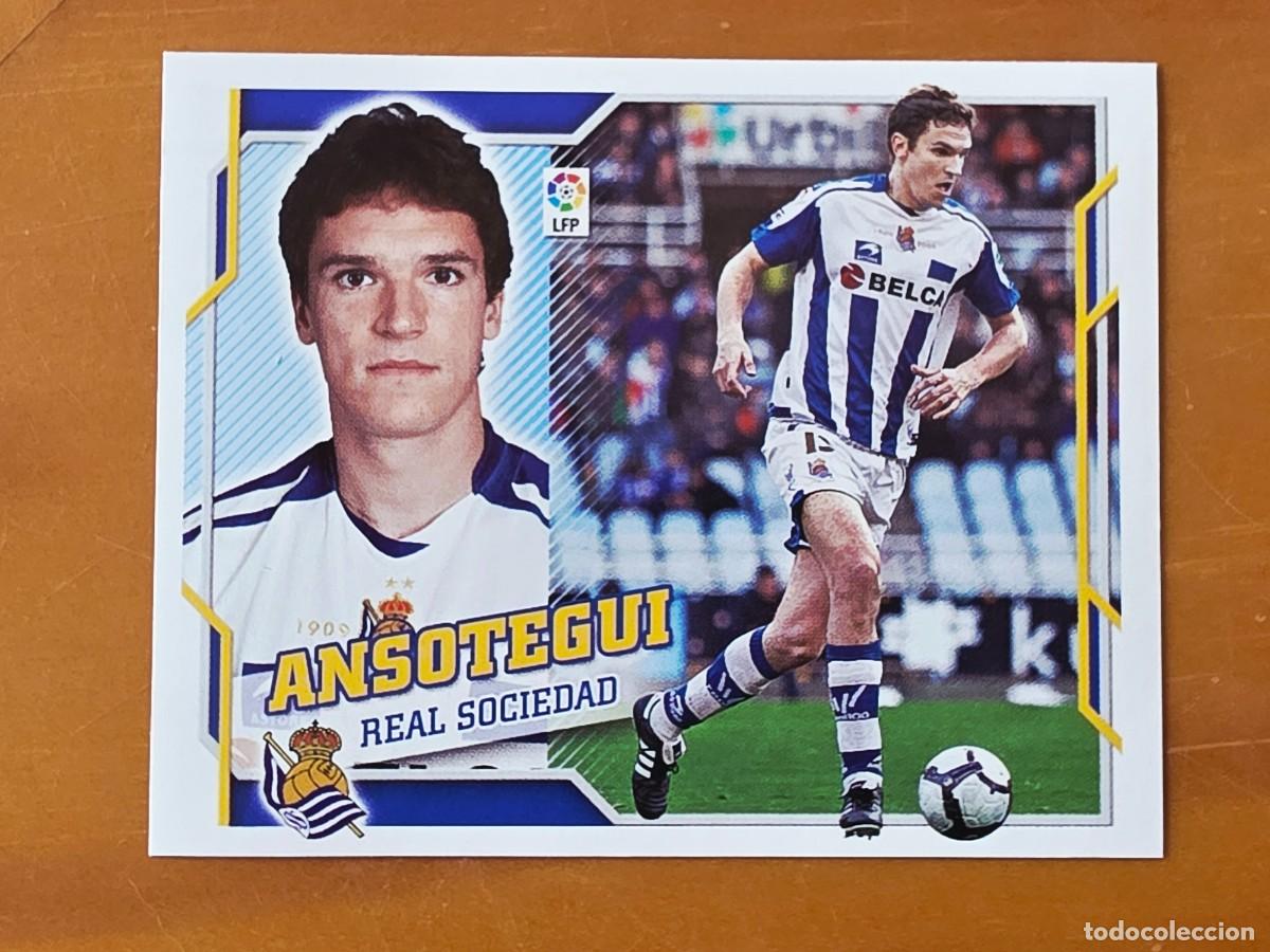Cromos de f&uacute;tbol: 4 Ansotegui, Real Sociedad, Panini Ediciones Liga Este 2010 2011 10 11
