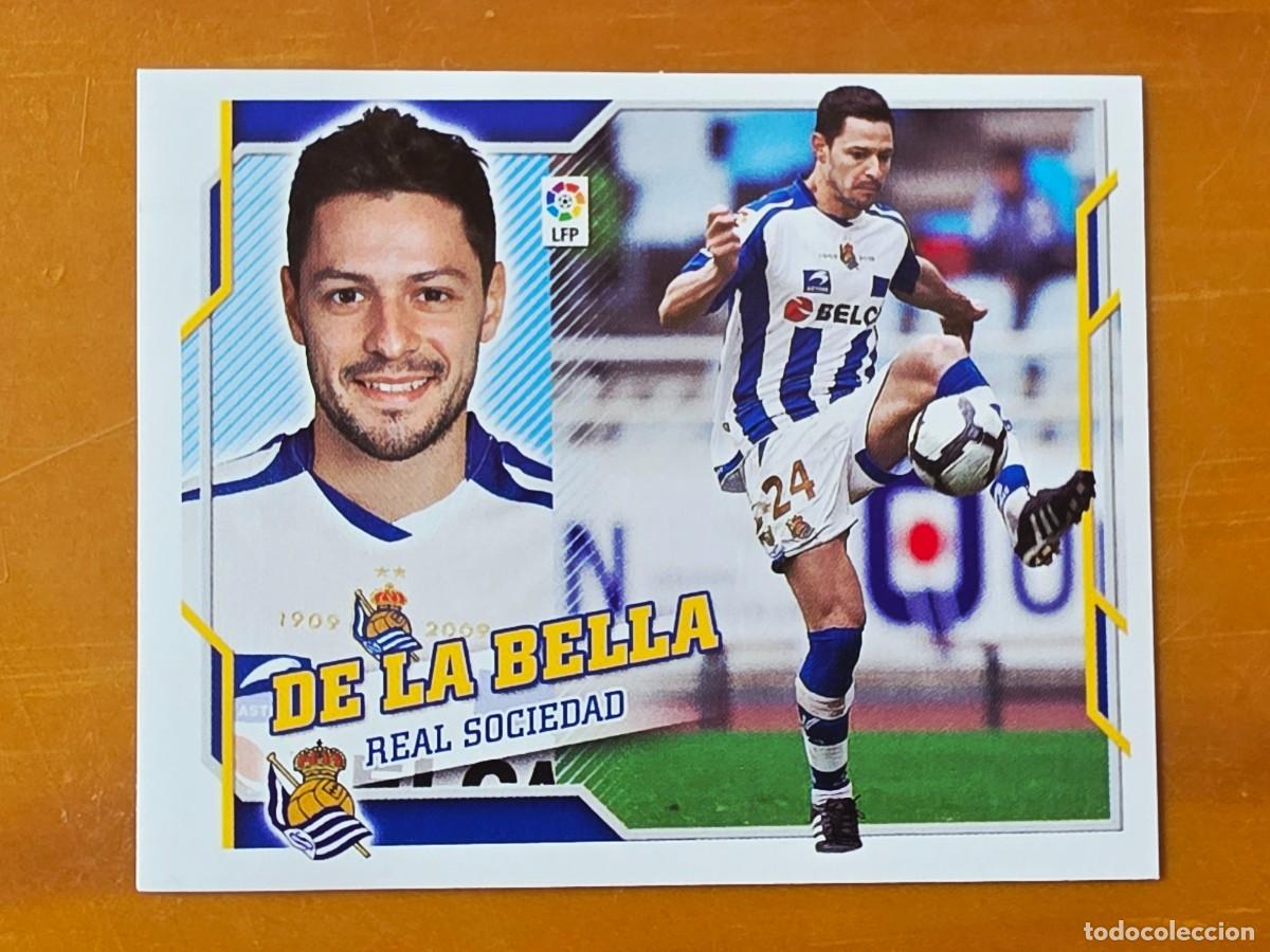 Cromos de f&uacute;tbol: 7 A De la Bella, Real Sociedad, Panini Ediciones Liga Este 2010 2011 10 11