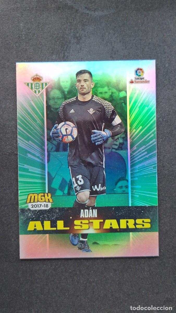 Cromos de f&uacute;tbol: L1 ADAN REAL BETIS BALOMPIE 133 ALL STARS PANINI MEGACRACKS 2017 2018 17 18