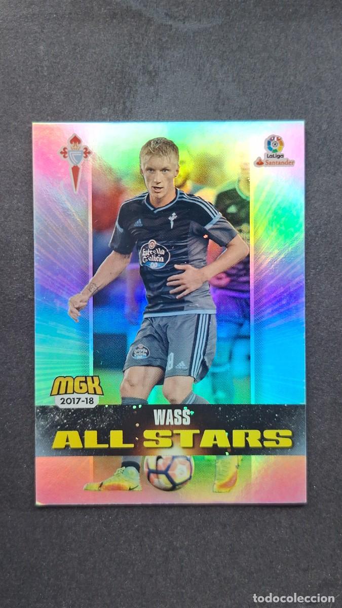 Fu&szlig;ball-Sticker: L1 WASS CELTA DE VIGO 161 ALL STARS PANINI MEGACRACKS 2017 2018 17 18