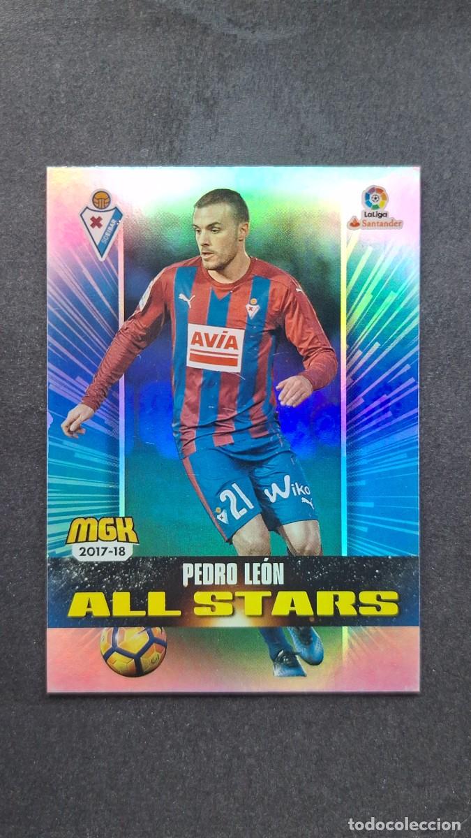 Cromos de f&uacute;tbol: L1 PEDRO LEON S. D. EIBAR 215 ALL STARS PANINI MEGACRACKS 2017 2018 17 18