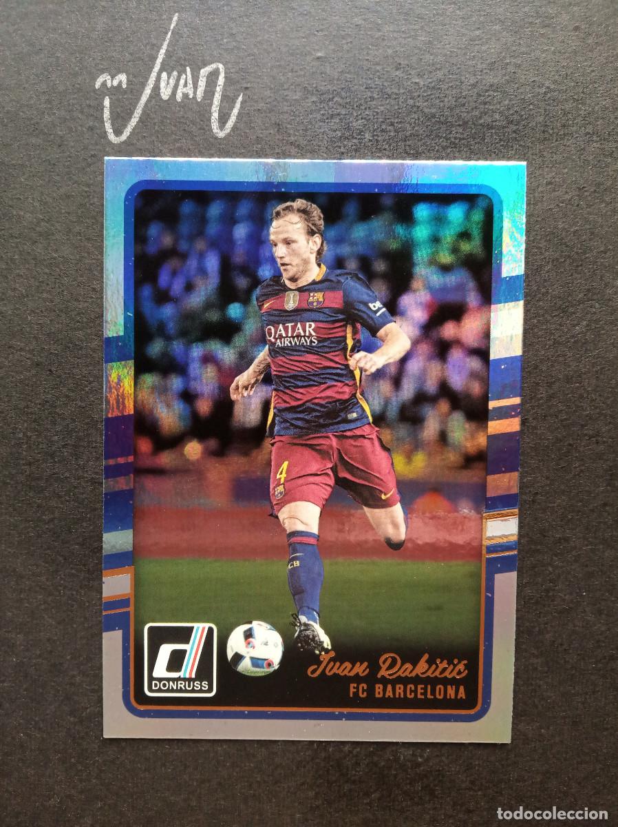 Cromos de f&uacute;tbol: N&ordm; 26 PARALELA HOLOGRAPHIC RAKITIC FC BARCELONA CROACIA ⚽ PANINI &reg; DONRUSS FIFA 2016 2017 LIGA 16 17