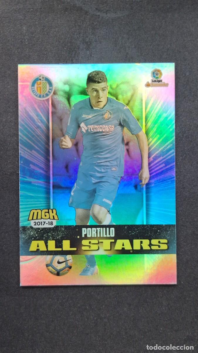 Cromos de f&uacute;tbol: L1 PORTILLO GETAFE C. F. 268 ALL STARS PANINI MEGACRACKS 2017 2018 17 18