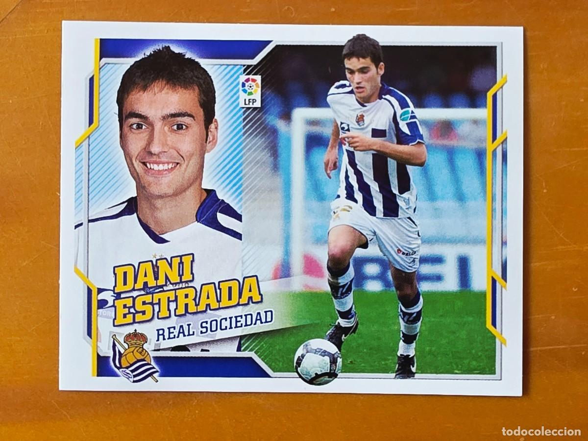 Cromos de f&uacute;tbol: 7 B Dani Estrada, Real Sociedad, Panini Ediciones Liga Este 2010 2011 10 11