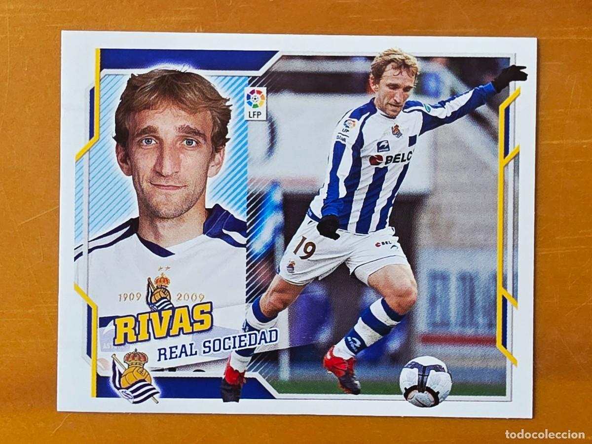 Cromos de f&uacute;tbol: 8 Diego Rivas, Real Sociedad, Panini Ediciones Liga Este 2010 2011 10 11
