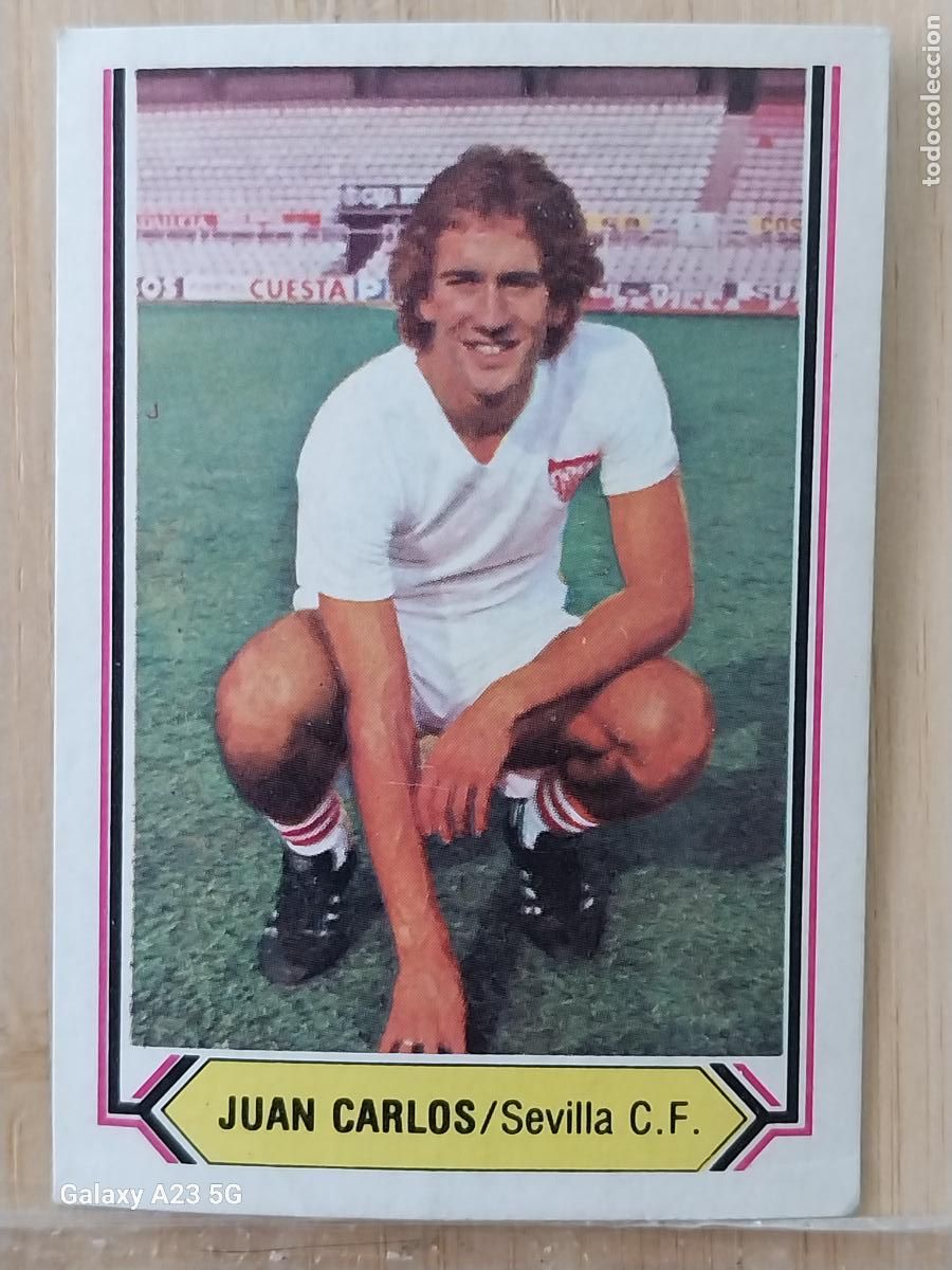 Fu&szlig;ball-Sticker: JUAN CARLOS SEVILLA ED ESTE LIGA 1980 80 81 CROMO SIN PEGAR NUNCA ORIGINAL **