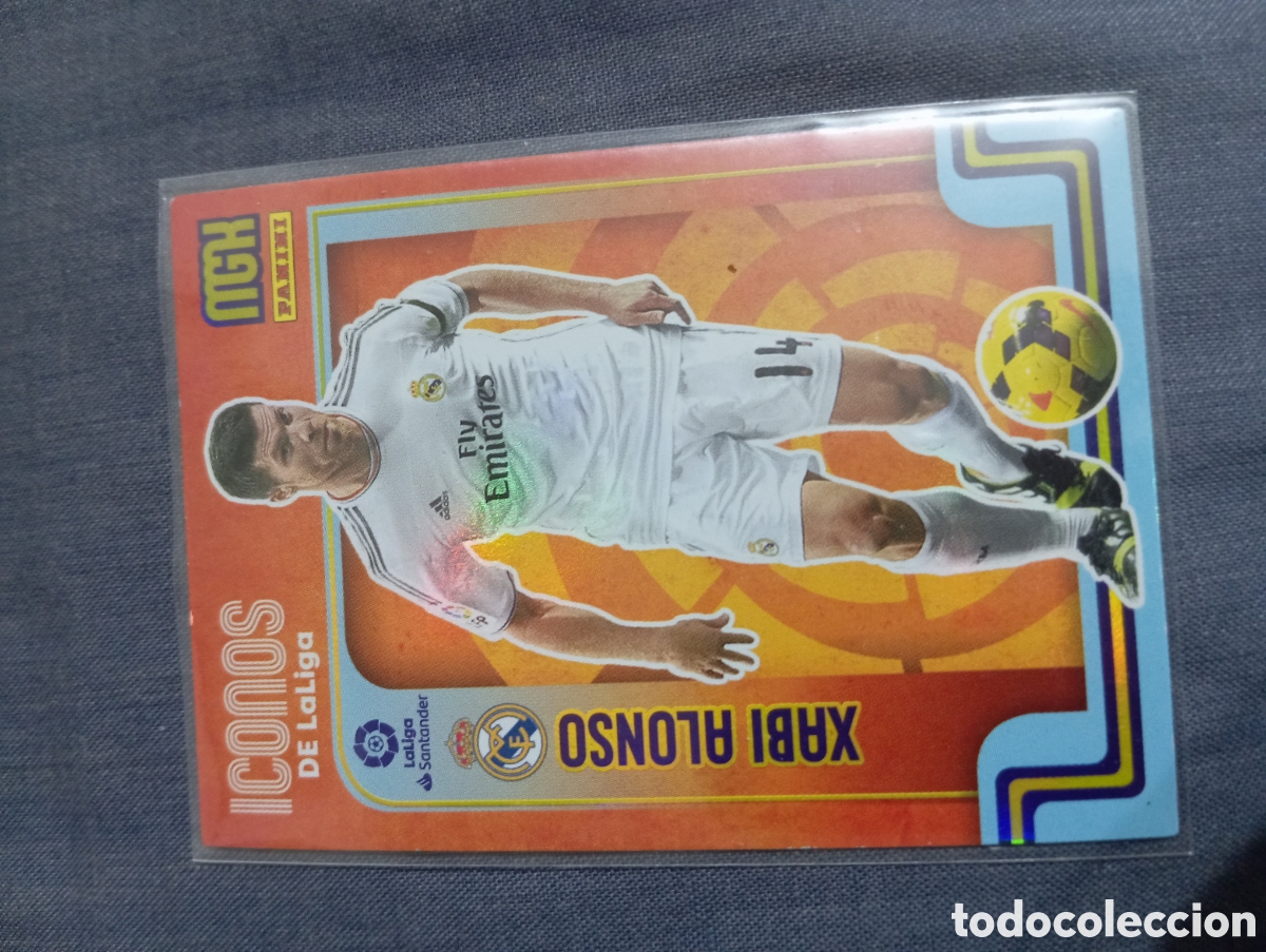 Cromos de f&uacute;tbol: Xabi Alonso Real Madrid ICONOS n&deg;432 / PANINI MEGACRACKS 2021/2022