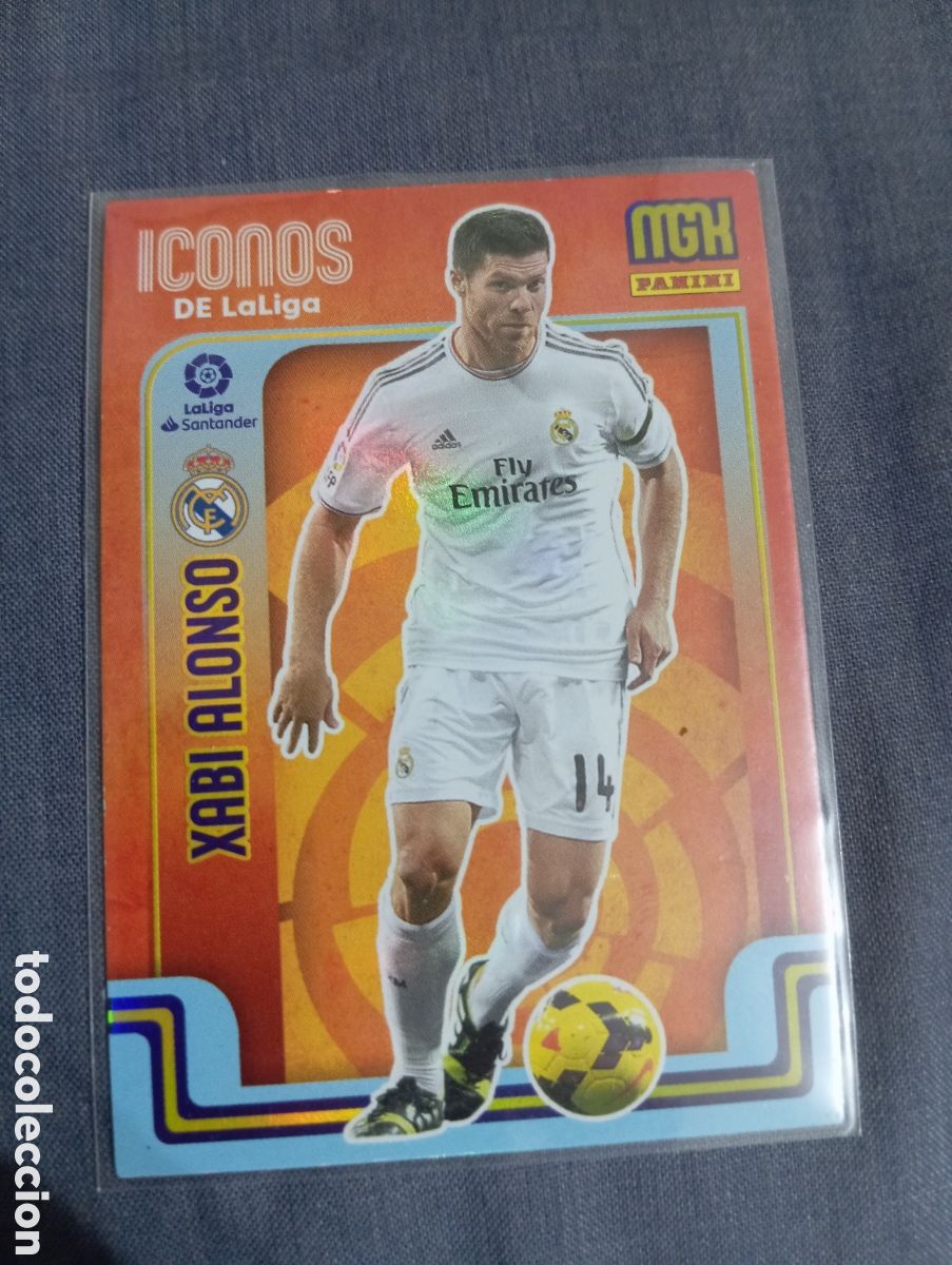 Cromos de Futebol: Xabi Alonso Real Madrid ICONOS n&deg;432 / PANINI MEGACRACKS 2021/2022