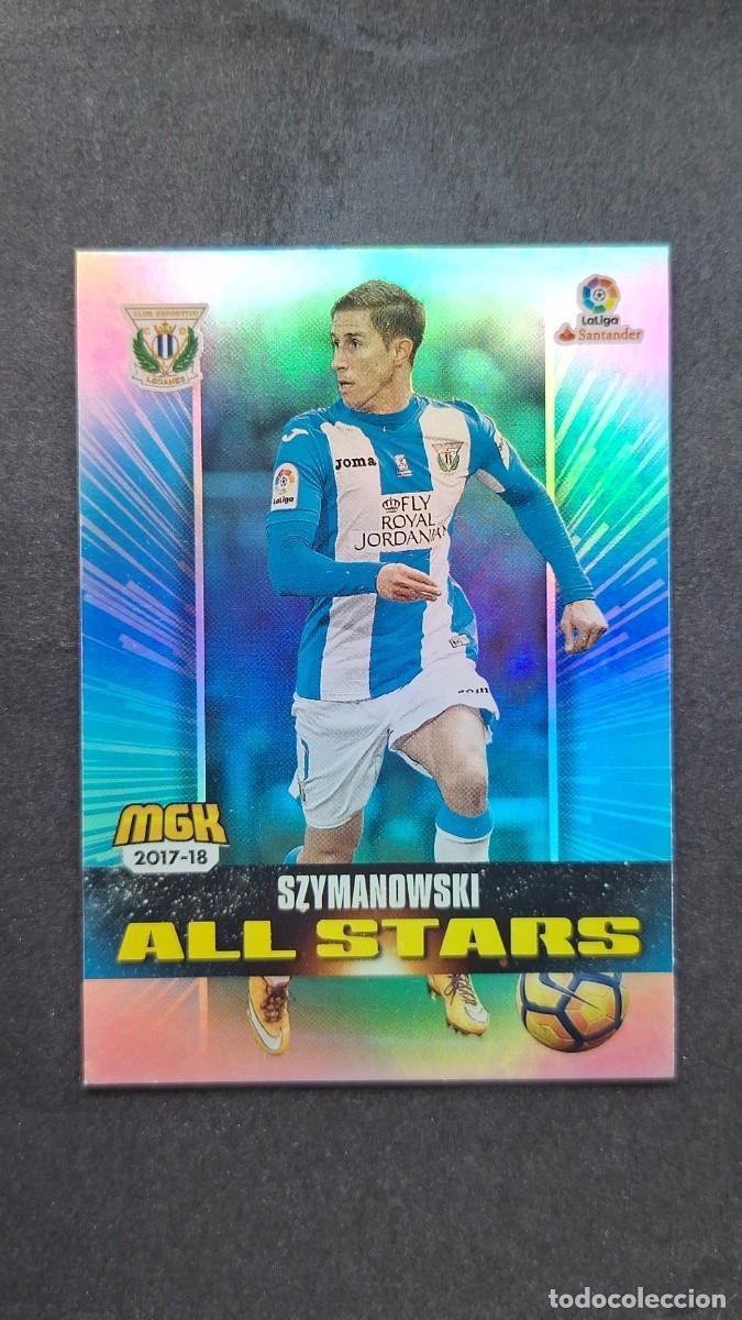 Cromos de f&uacute;tbol: L1 SZYMANOWSKI C. D. LEGANES 350 ALL STARS PANINI MEGACRACKS 2017 2018 17 18