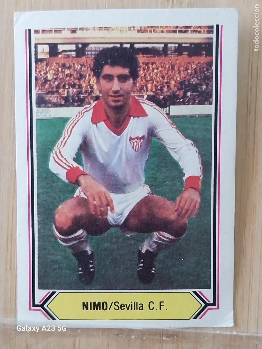 Cartes &agrave; collectionner de Football: NIMO SEVILLA ED ESTE LIGA 1980 80 81 CROMO SIN PEGAR NUNCA ORIGINAL **