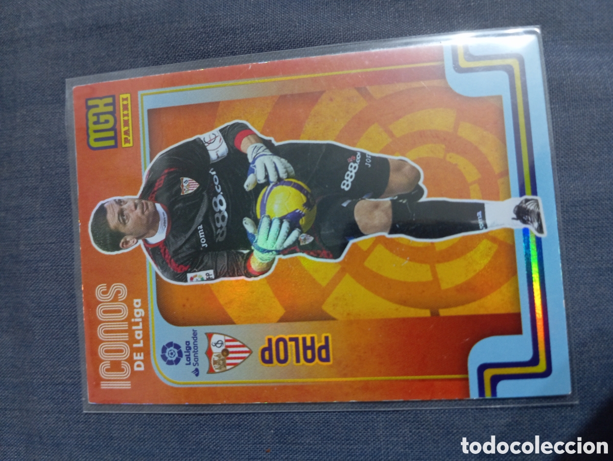 Cromos de f&uacute;tbol: Palop Sevilla ICONOS n&deg;427 / PANINI MEGACRACKS 2021/2022
