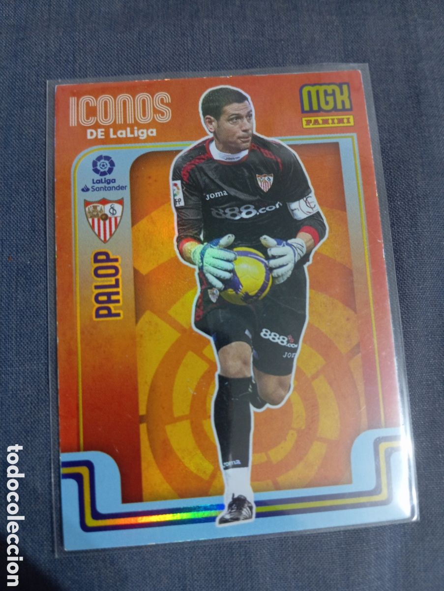Football Stickers: Palop Sevilla ICONOS n&deg;427 / PANINI MEGACRACKS 2021/2022