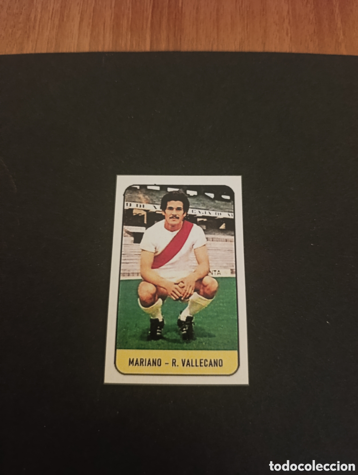 Cartes &agrave; collectionner de Football: Cromo Mariano Rayo Vallecano Liga Este 78 79, ampliaci&oacute;n de la colecci&oacute;n.