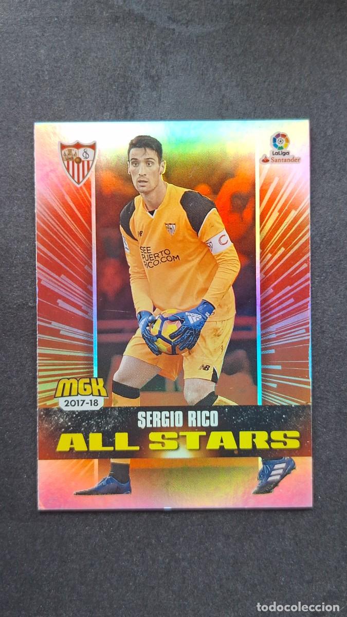 Cartes &agrave; collectionner de Football: L1 SERGIO RICO SEVILLA F. C. 484 ALL STARS PANINI MEGACRACKS 2017 2018 17 18