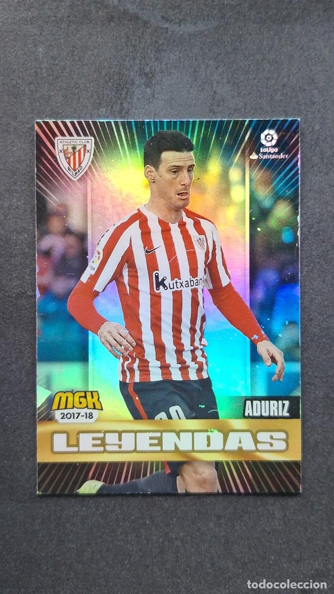 Cromos de f&uacute;tbol: L1 ADURIZ ATHLETIC CLUB DE BILBAO 51 LEYENDAS PANINI MEGACRACKS 2017 2018 17 18