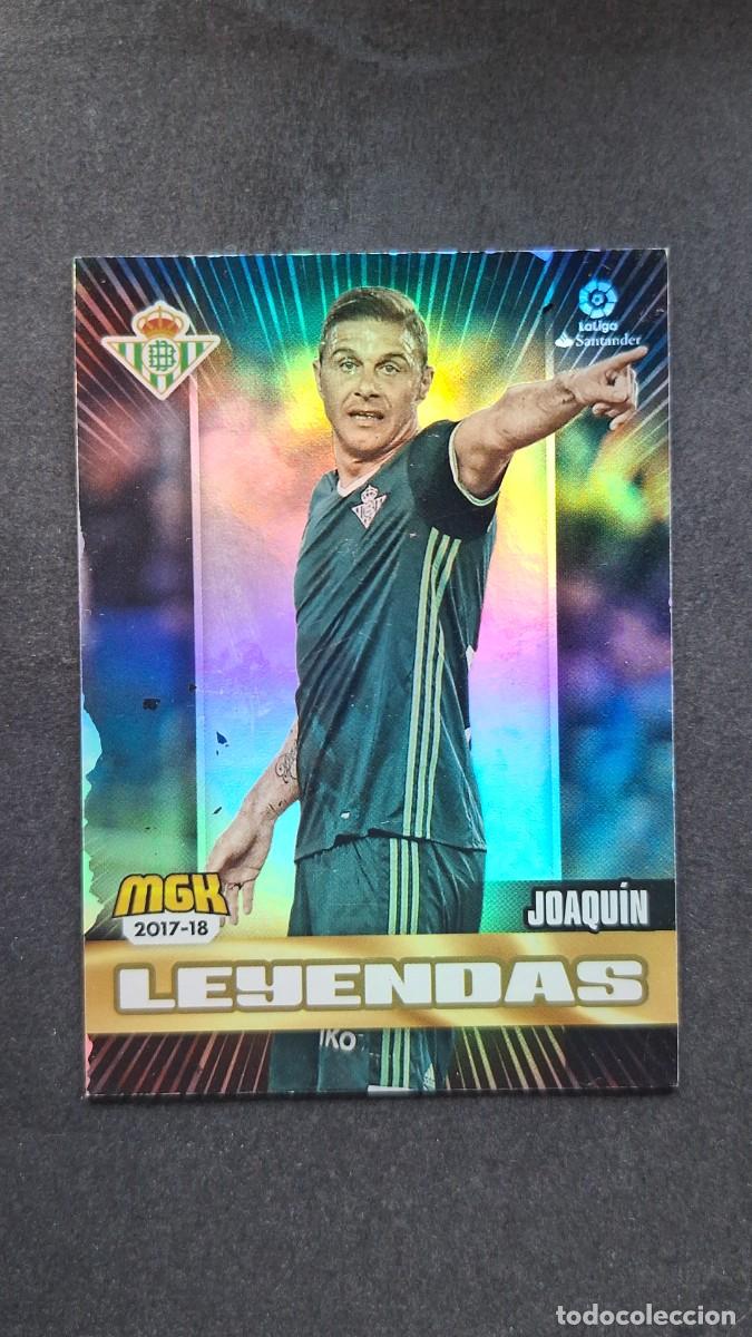 Cartes &agrave; collectionner de Football: L1 JOAQUIN REAL BETIS BALOMPIE 132 LEYENDAS PANINI MEGACRACKS 2017 2018 17 18