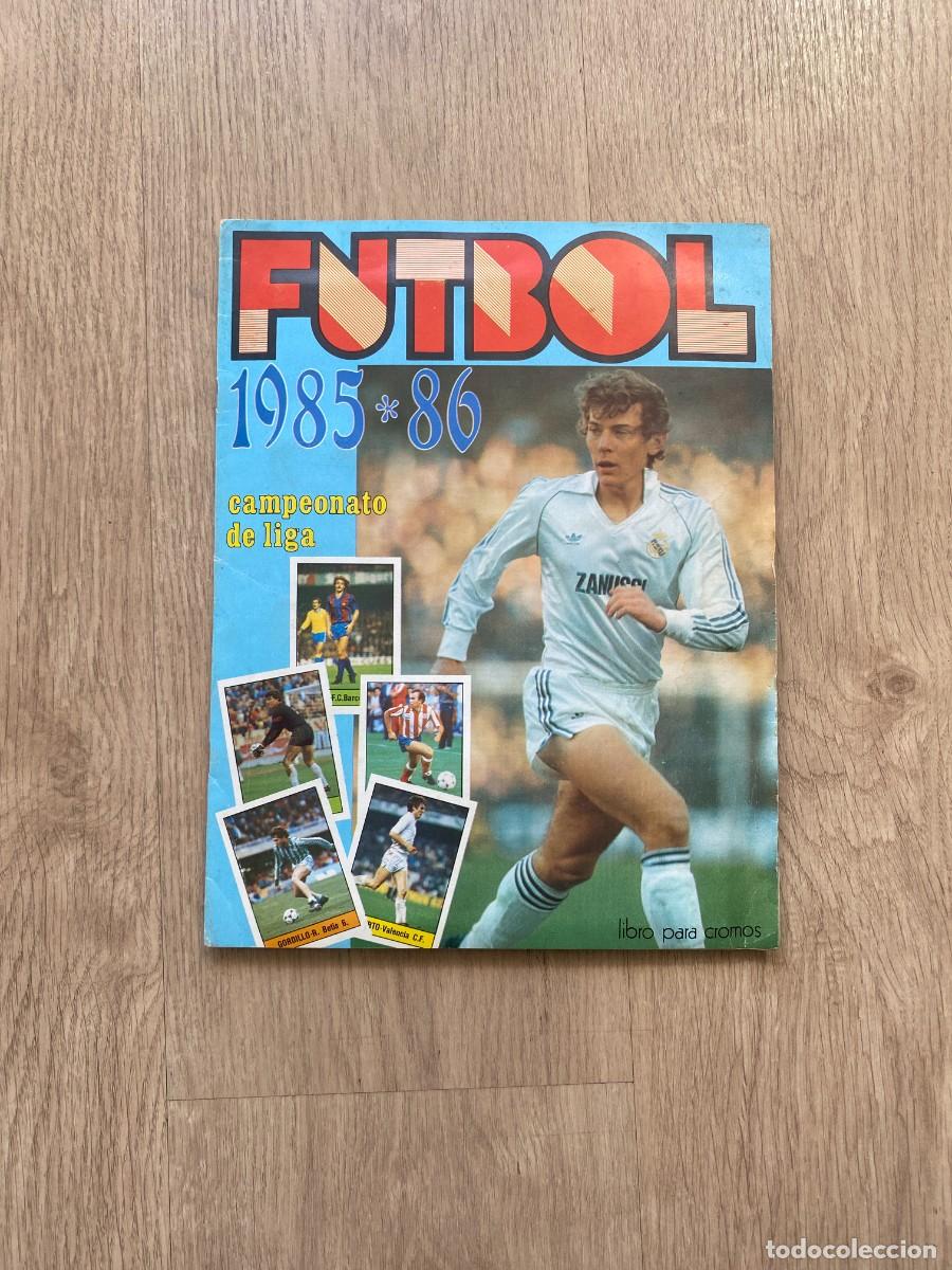 Cartes &agrave; collectionner de Football: &Aacute;LBUM DE CROMOS DE F&Uacute;TBOL 1985/86 EDITORIAL LISEL INCOMPLETO.