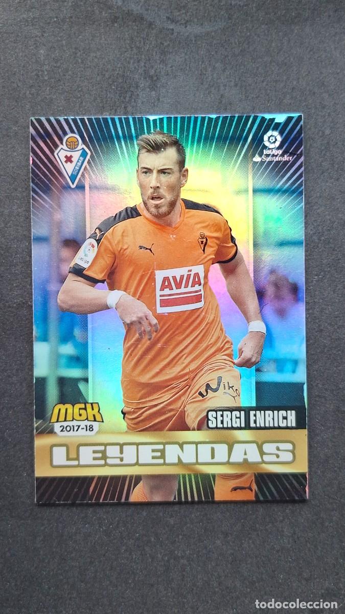 Cartes &agrave; collectionner de Football: L1 SERGI ENRICH S. D. EIBAR 213 LEYENDAS PANINI MEGACRACKS 2017 2018 17 18