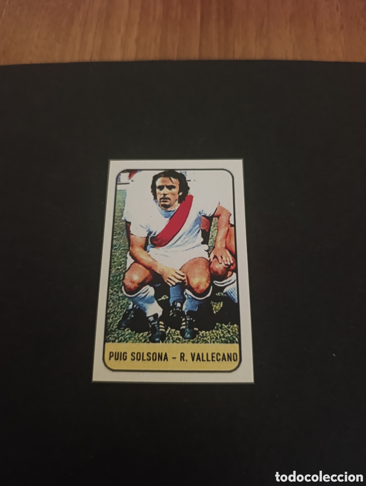 Cartes &agrave; collectionner de Football: Cromo Puig Solsona Rayo Vallecano Liga Este 78 79, ampliaci&oacute;n de la colecci&oacute;n.