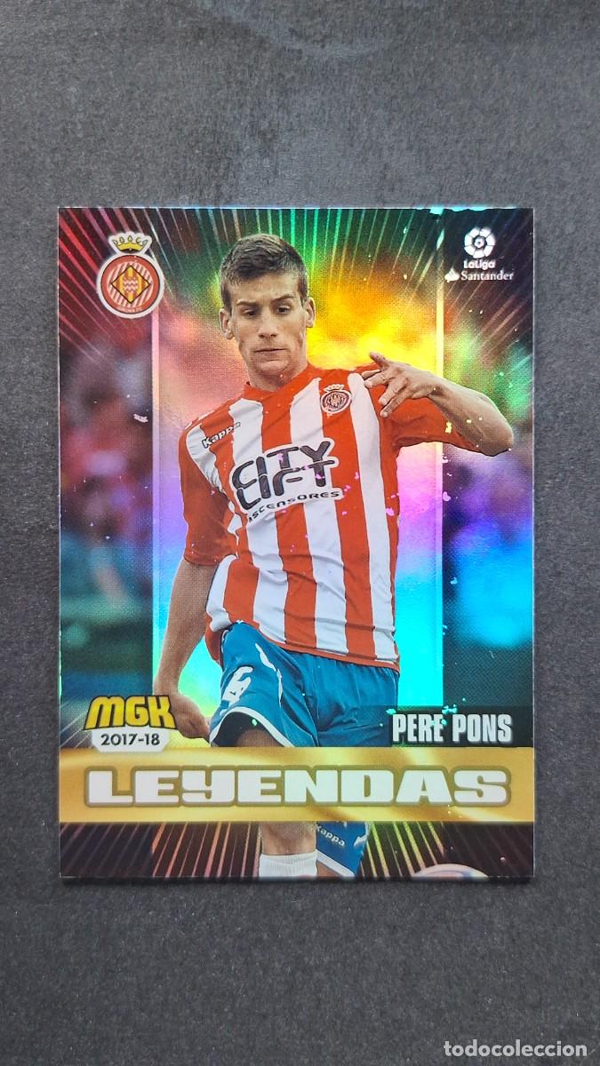 Cartes &agrave; collectionner de Football: L1 PERE PONS GIRONA F. C. 294 LEYENDAS PANINI MEGACRACKS 2017 2018 17 18