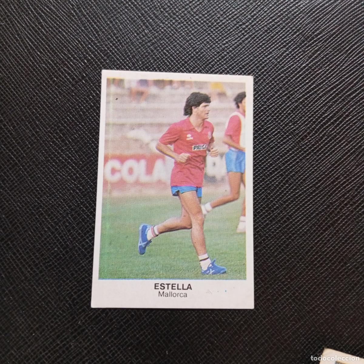 Cromos de f&uacute;tbol: ESTELLA MALLORCA CANO 1983 1984 CROMO FUTBOL 83 84 LIGA - DESPEGADO - A25 PG24