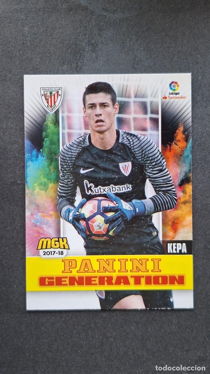 Cromos de f&uacute;tbol: L1 KEPA ATHLETIC CLUB DE BILBAO 54 PANINI GENERATION PANINI MEGACRACKS 2017 2018 17 18