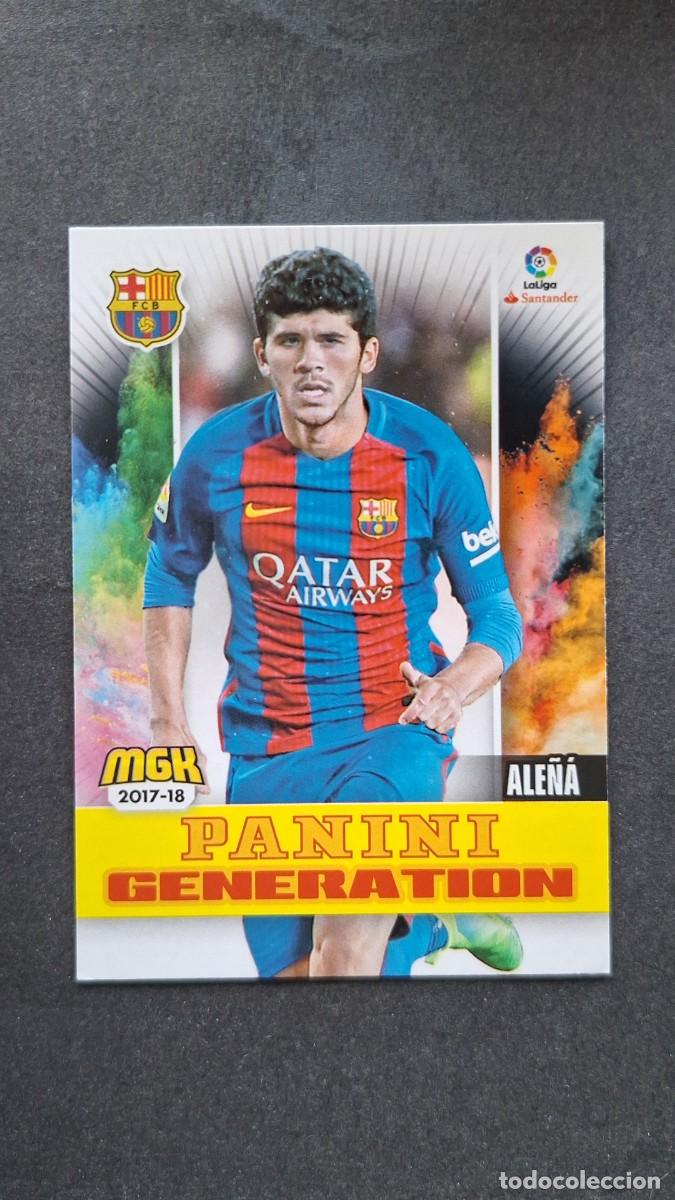Cromos de f&uacute;tbol: L1 ALE&Ntilde;A F. C. BARCELONA 108 PANINI GENERATION PANINI MEGACRACKS 2017 2018 17 18