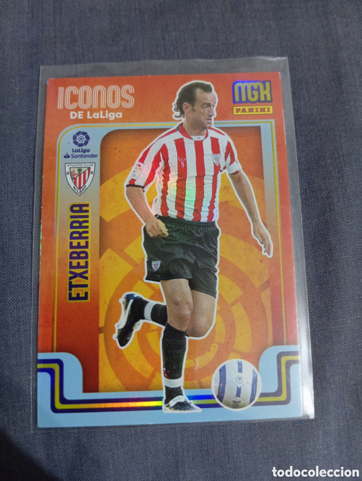 Cromos de f&uacute;tbol: Etxeberria Athletic de Bilbao ICONOS n&deg;415 / PANINI MEGACRACKS 2021/2022