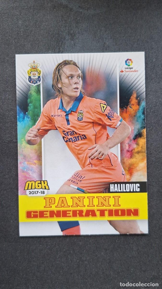 Cromos de f&uacute;tbol: L1 HALILOVIC U. D. LAS PALMAS 324 PANINI GENERATION PANINI MEGACRACKS 2017 2018 17 18