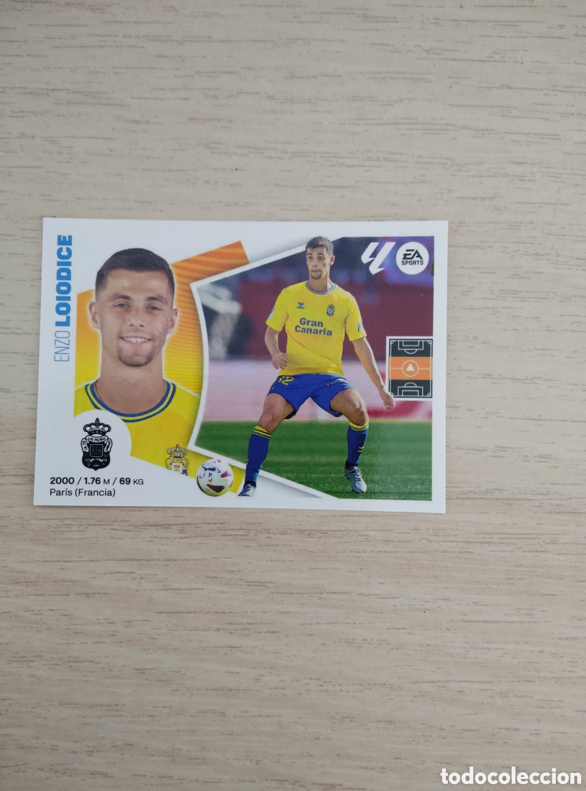 Cromos de f&uacute;tbol: 13 ENZO LOIODICE UD LAS PALMAS LIGA ESTE 2024 2025