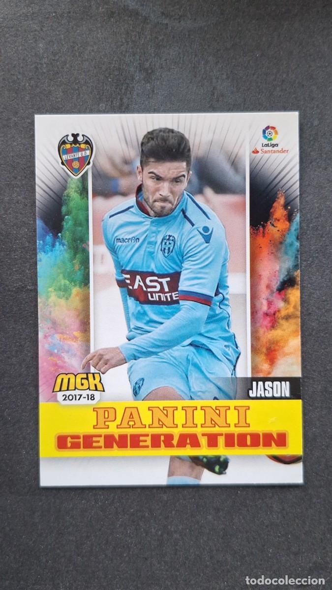 Cromos de f&uacute;tbol: L1 JASON LEVANTE U. D. 378 PANINI GENERATION PANINI MEGACRACKS 2017 2018 17 18