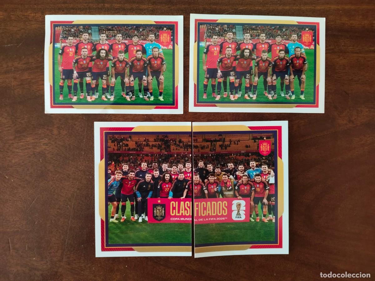 Cromos de f&uacute;tbol: Cromos Selecci&oacute;n Espa&ntilde;ola Mundial 2026. Carrefour.