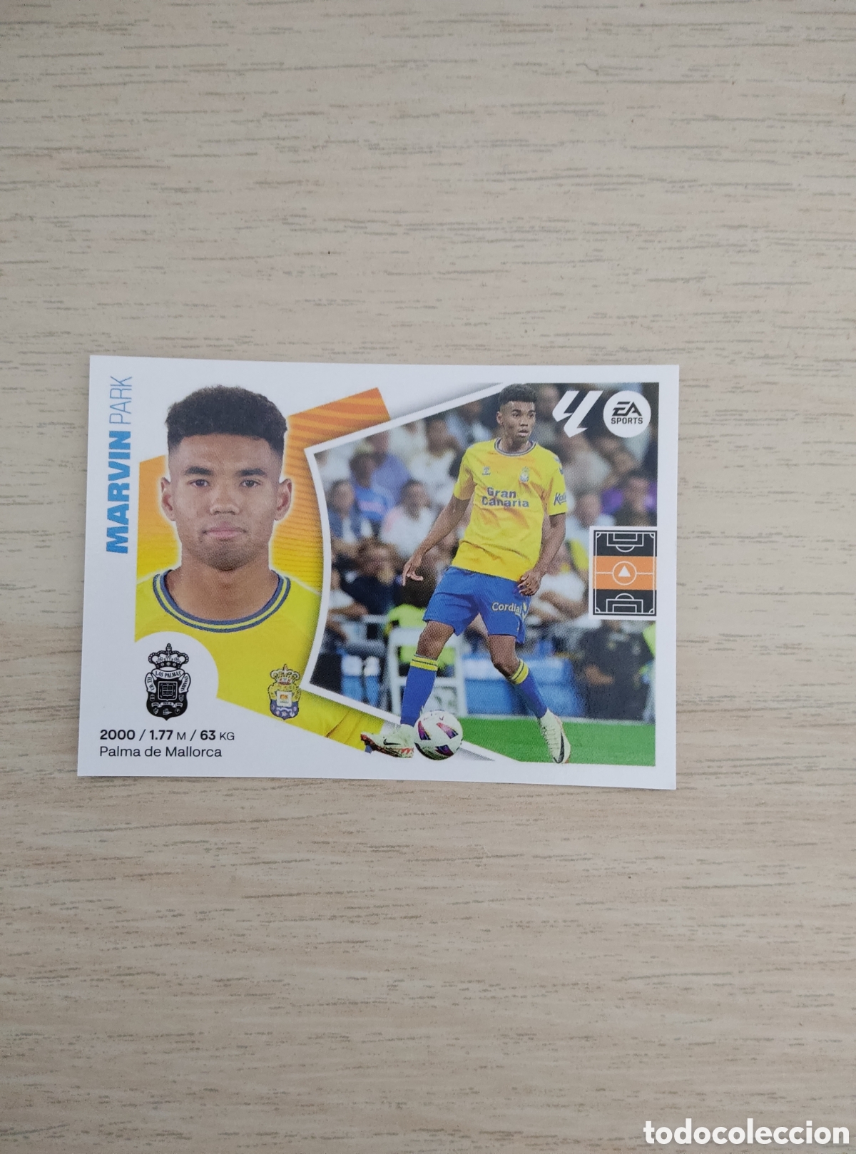 Cromos de f&uacute;tbol: 17 MARVIN PARK UD LAS PALMAS LIGA ESTE 2024 2025